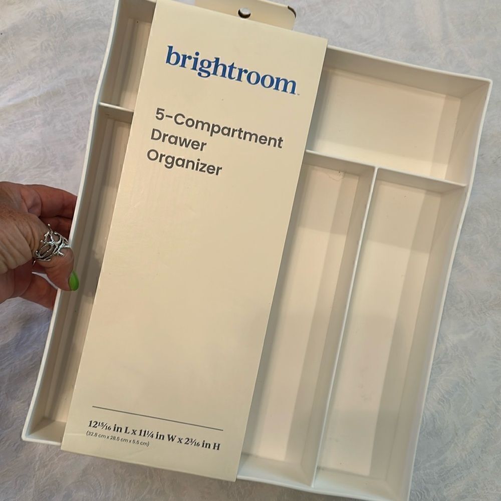 Brightroom Drawer Organizer Target Plastic White